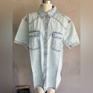 Light Blue Denim Shirt